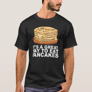 Camiseta Maple Syrup Pancake Breakfast Design Para Pancake