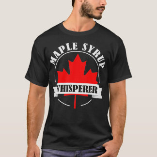 Camiseta Maple Syrup Whisperer Canada Maple Tree Syrup Mapl