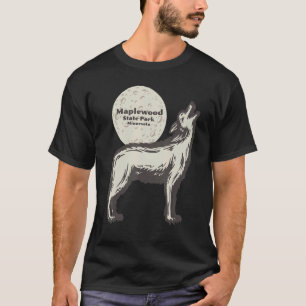 Camiseta Maplewood State Park Minnesota MN Wolf Moon Vacati