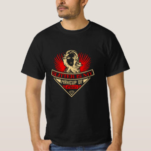Camiseta Maquiagem - Brilho é Minha Escolha de Maquiagem