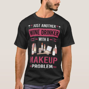 Camiseta Maquiagem do Bebê-Vinho