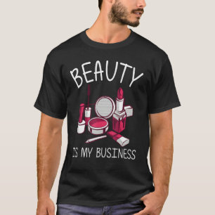 Camiseta Maquiagem Para Mulheres Mãe Maquiagem Artista Cosm