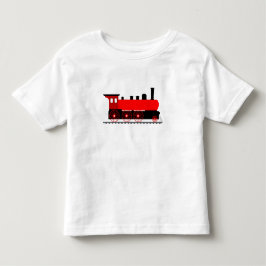 Camiseta Máquina a Vapor Vermelha