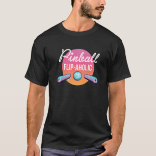 Camiseta Máquina Aólica de Pinball em Sacudir de Pinball