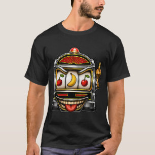 Camiseta Máquina Caça-Níqueis sinistra dá o dedo