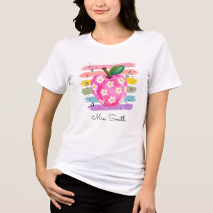 Camiseta Máquina de água personalizada daisy Apple