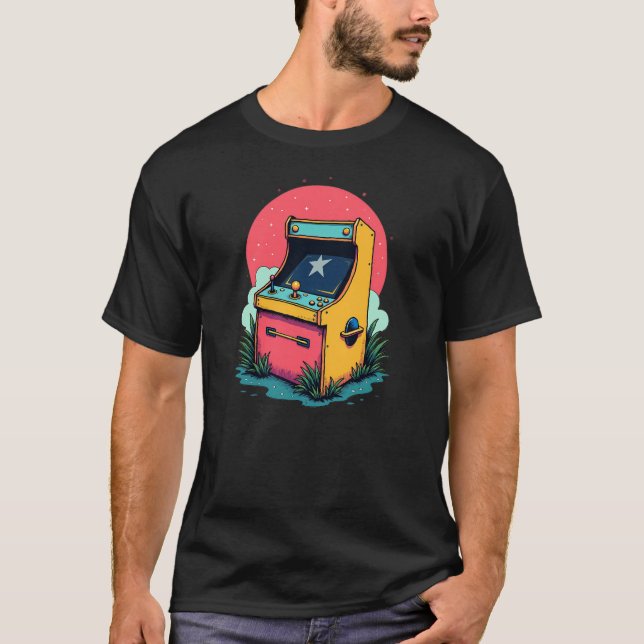 Camiseta Máquina de Arcade Retro (Frente)