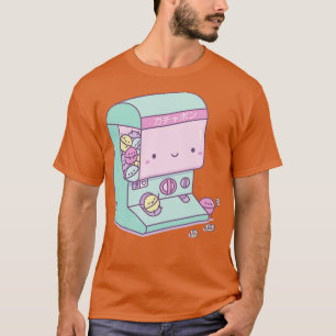 Camiseta Máquina de Brinquedos de Gachapão Japonês