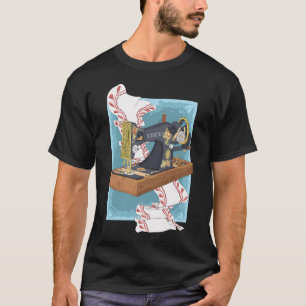 Camiseta Máquina de costura antiga