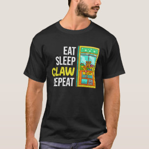 Camiseta Máquina de Crane de Pele de Claw Machine