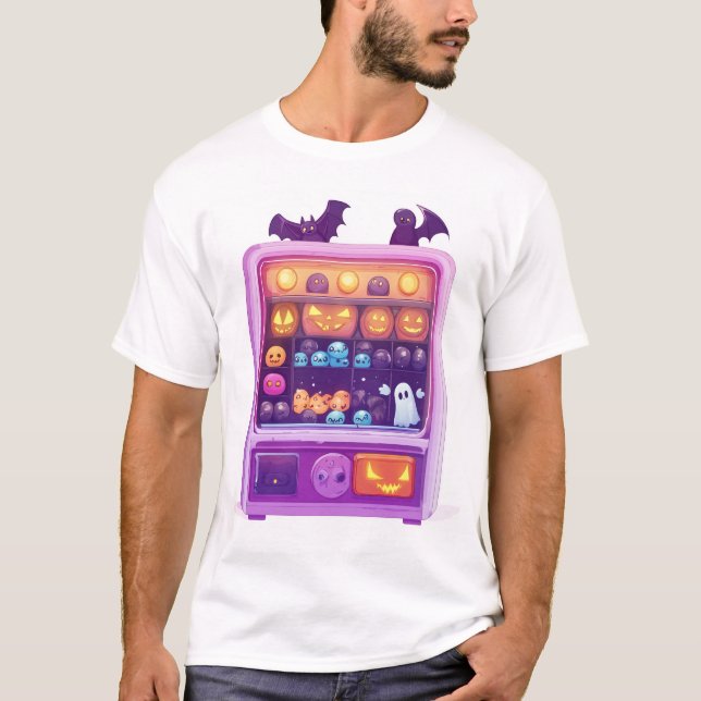 Camiseta Máquina de Garra de Doce (Frente)