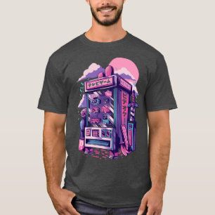 Camiseta Máquina de jogos retrorreflectora