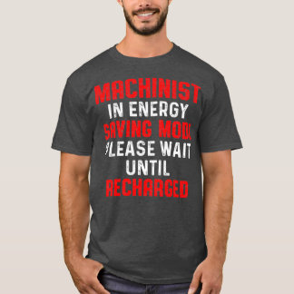 Camiseta Máquina de Máquina de Energia