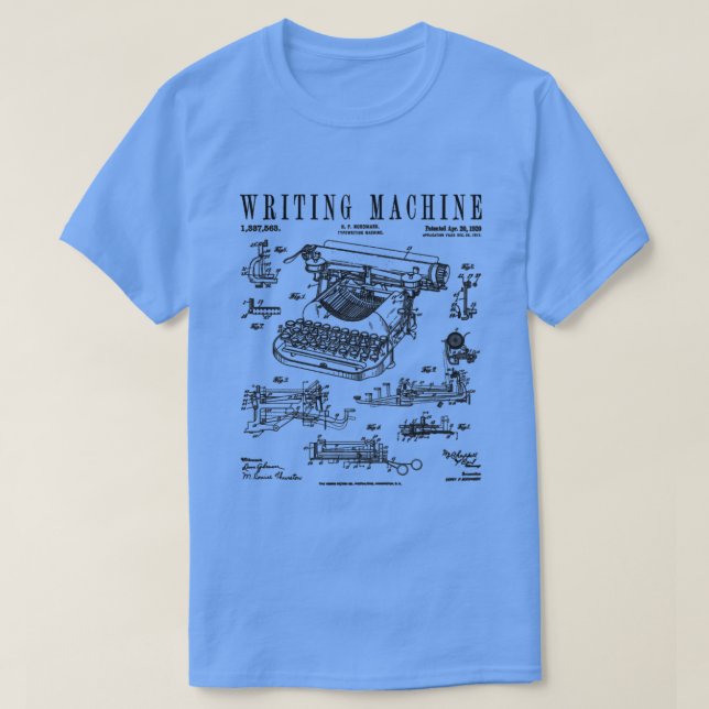 Camiseta Máquina de Máquina de Máquina de Máquina de Máquin (Frente do Design)