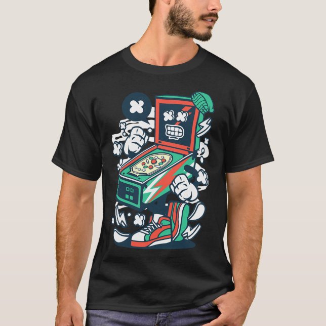 Camiseta Máquina de pinball (Frente)