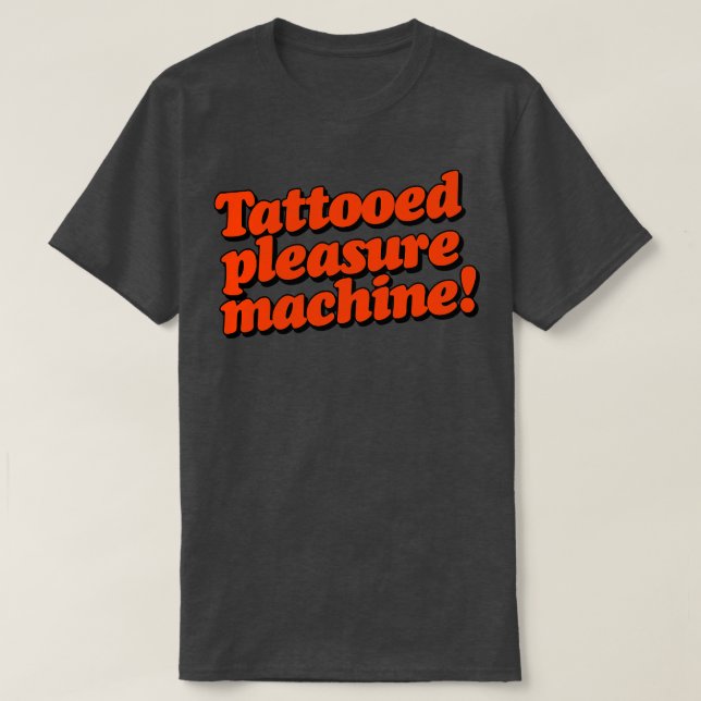 Camiseta Máquina de Prazer Tatuada (Frente do Design)
