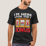 Camiseta Máquina de Slot Jogando Funny Casino Fan<br><div class="desc">Presentes engraçados para o amante do Casino. A Máquina De Slot Jogando Engraçada Fã De Casino.</div>