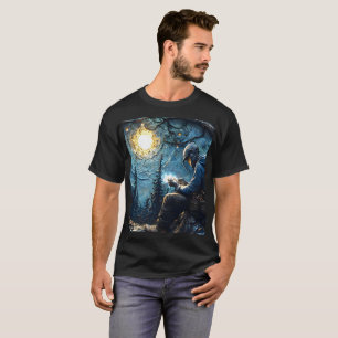 Camiseta Máquina de Soldadura Cósmica Art-Starry Noite Sold