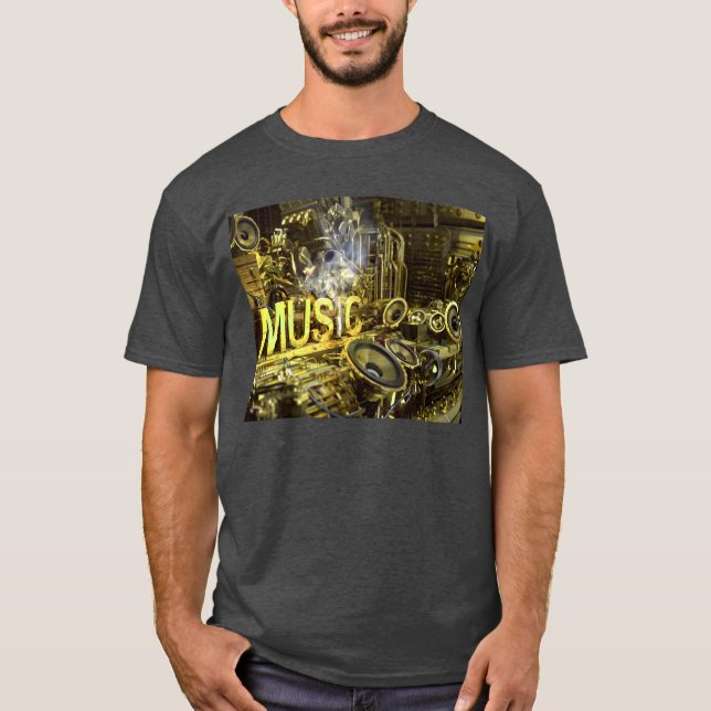 Camiseta Máquina de som (Frente)