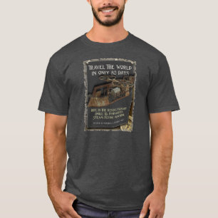 Camiseta Máquina de vôo oxidada de Steampunk