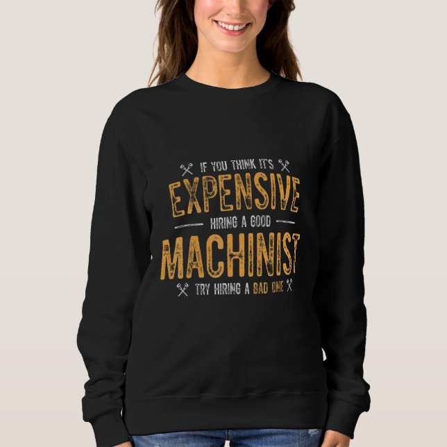 Camiseta Máquina Dispendiosa Machinista Máquina Máquina 1 (Frente)