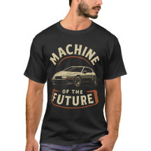 Máquina do Futuro - Carro Retro-Futurístico T-Shi