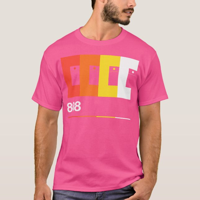 Camiseta Máquina do tambor do compositor de ritmo 808 (Frente)