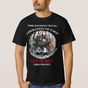 CAMISETA MÁQUINA DO TEMPO VIAGEM LIBERTAÇÃO DE PARIS BEBIDA