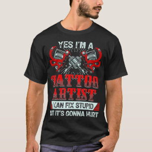 Camiseta Máquina Inclina Tatuadora