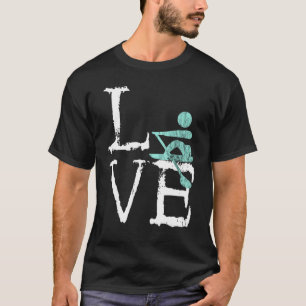 Camiseta Máquina Removendo Amo Máquina Removendo Atleta Águ