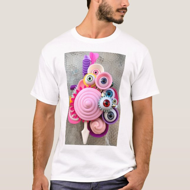 Camiseta Máquina Rosa (Frente)