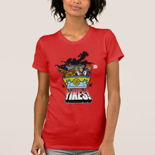 Camiseta Máquina "Yikes do mistério!" Gráfico