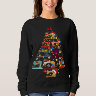 Camiseta Máquinas De Costurar Vampiros De Colagem De Árvore