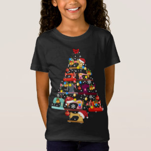 Camiseta Máquinas De Costurar Vampiros De Colagem De Árvore