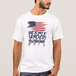 Camiseta Máquinas de lixar de Bernie para o presidente 201
