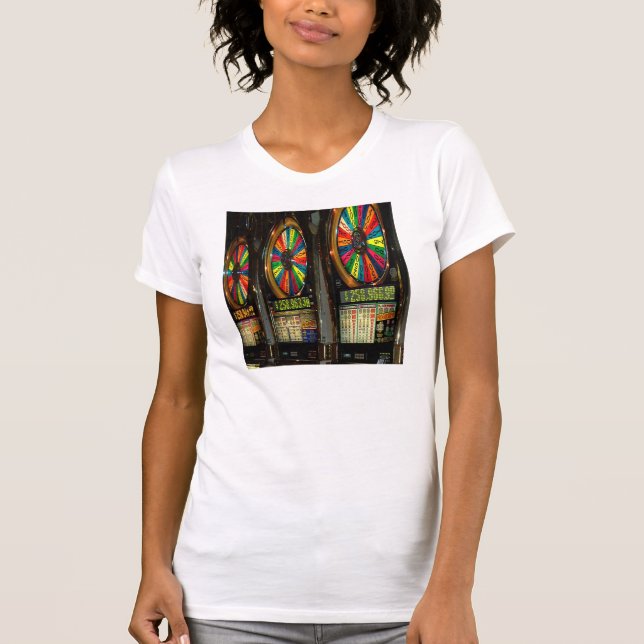 Camiseta Máquinas De Slot Las Vegas (Frente)