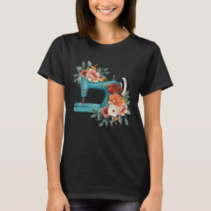 Camiseta Máquinas De Vedação Flórida Flor Esforço Sewer Hob