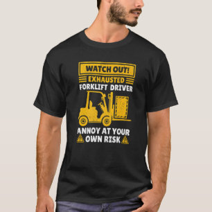 Camiseta Maquinista De Elevador Para Homens