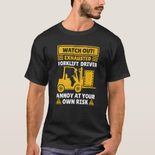 Camiseta Maquinista De Elevador Para Homens