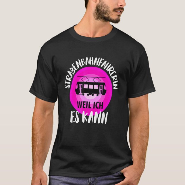 Camiseta Maquinista de Tram-Tram (Frente)