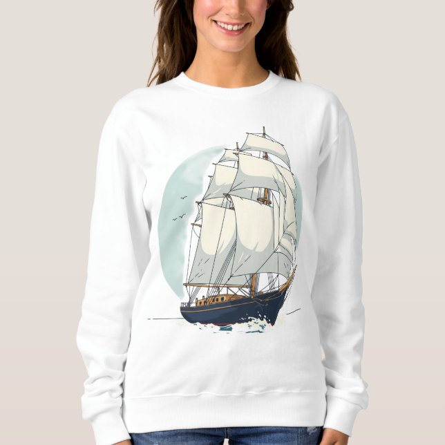 Camiseta Mar Aberto (Frente)