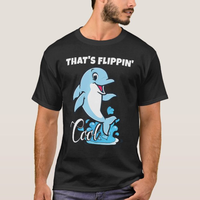 Camiseta Mar de Golfinhos (Frente)