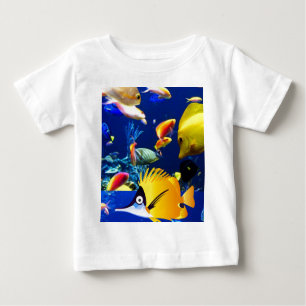 Camiseta mar de peixes