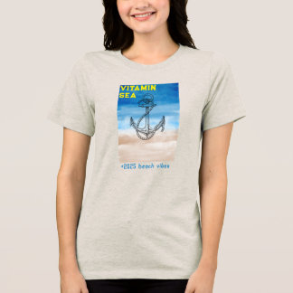 Camiseta "Mar de Vitamina - Perfeito para o Verão de 2025"