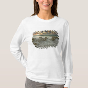 Camiseta Mar do Caribe, Ilhas Cayman. Ondas batendo 3