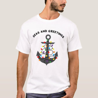 Camiseta Mar e Saudações Náuticas