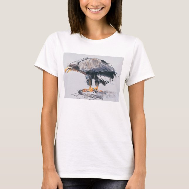 Camiseta Mar Eagle atado branco 2001 (Frente)