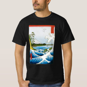 Camiseta Mar em Satta, Província de Suruga, por Ando Hirosh