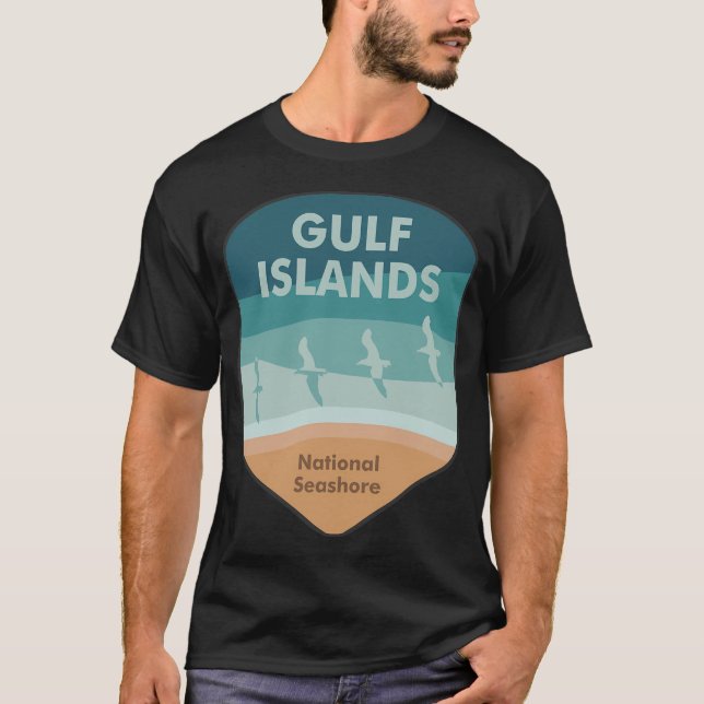 Camiseta Mar Nacional das Ilhas do Golfo (Frente)