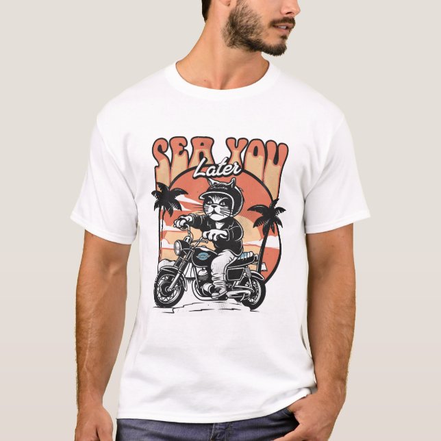 Camiseta Mar-te mais tarde (Frente)